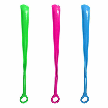 Easy Shoe Care Plastic Shoe Horn In Assorted Colours 44cm Home 0809