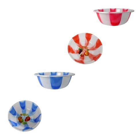 Plastic Large Multi Purpose Kitchen Washing Bowl 28cm Assorted Colours 0364 A