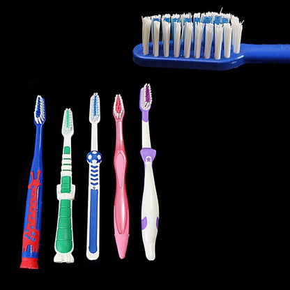 Plastic Toothbrushes Set of 5 8804