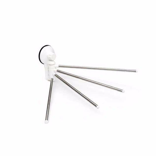 Towel Bar Suction Cup Adjustable Rail Gold Quality 180 Degrees Rotated 0873