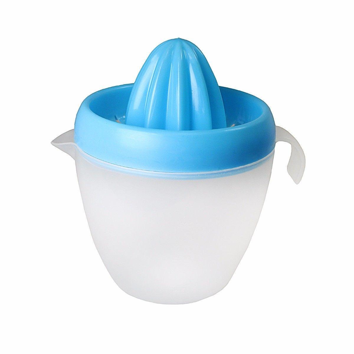 Plastic Lemon Orange Juice Squeezer 600ml Assorted Colours 4653