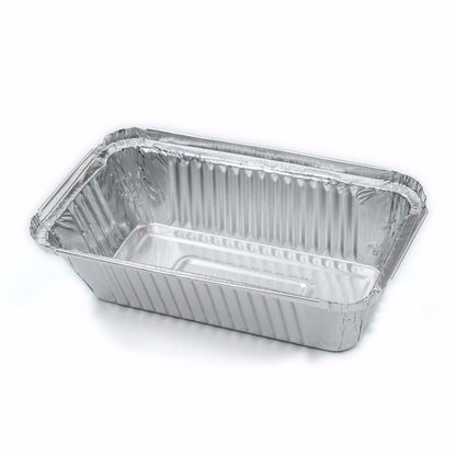 Aluminium Foil Containers with Lids Pack of 3 0643