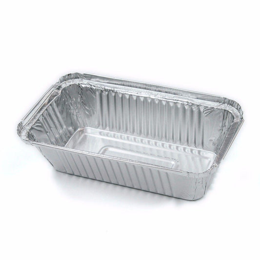 Aluminium Foil Containers with Lids Pack of 3 0643