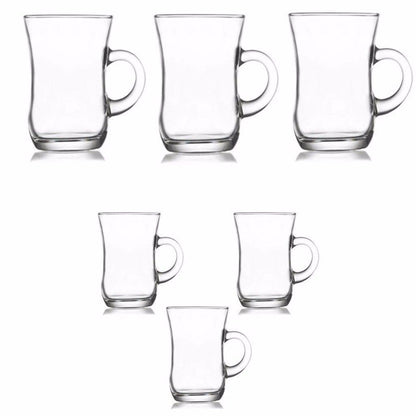 Yudum Tea Glasses Cup 95cc Set of 6 YUD402E