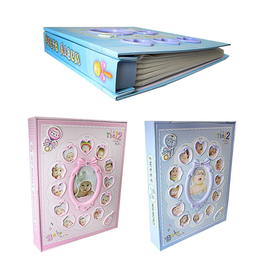 102 ''My First Year'' Baby Photo Album New Born Frame Set Gift Album  0508