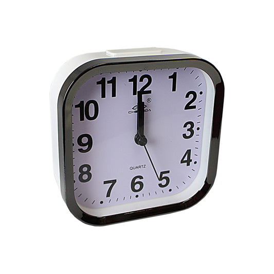 Square Quartz Bedroom Desk Alarm Clock 4734