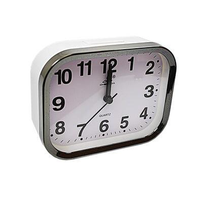 Rectangular Quartz Bedroom Desk Alarm Clock 4736 A