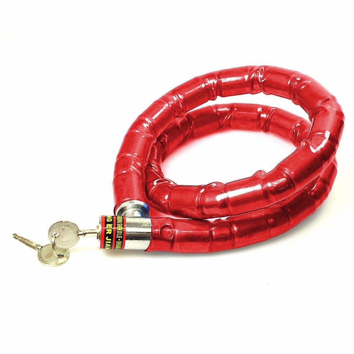 Assorted Colour Heavy Duty Motorcycle Band Lock   1903