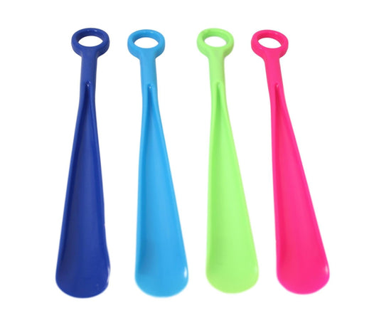 Plastic Shoe Horn 28cm Assorted Colours 5491 A
