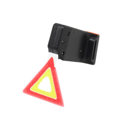 Bicycle LED Tail Lamp Bicycle Light Safety Bike Hazard Awareness Triangle 7-8cm  5584