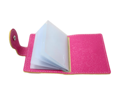 Credit Card Holder Book Design 10 x 8 cm Assorted Colours 5643