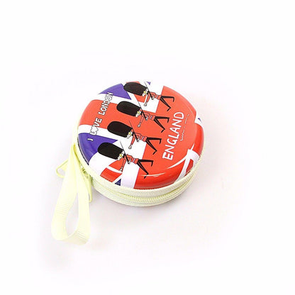 I Love London' England Designs Earphone / Coin Pouch Assorted Designs 4497