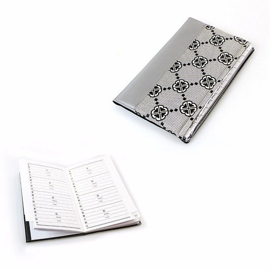 Address Book 18 x 9.5 cm Assorted Colours 1740