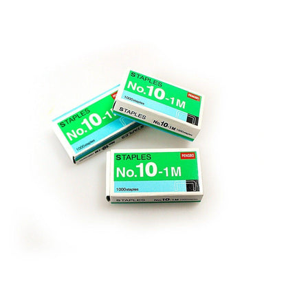 Metal Stationery Staples No.10-1M 5mm Pack of 3 0498