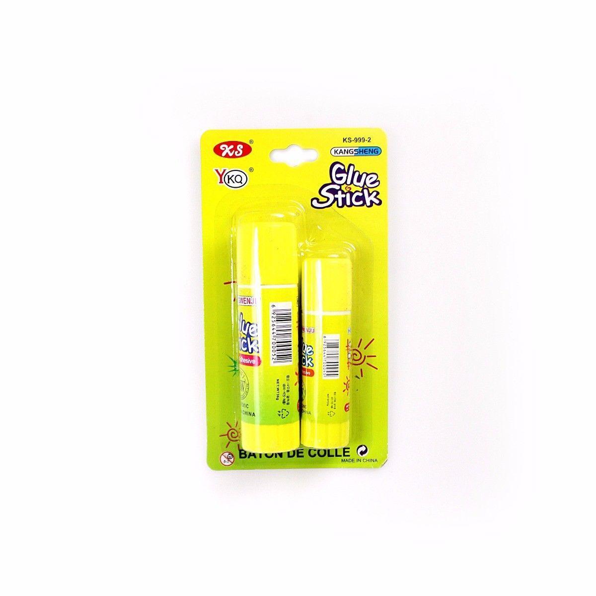 2 Pack Glue Stick 2 Sizes Small And Large Stick Home School Use Arts & Craft 0752