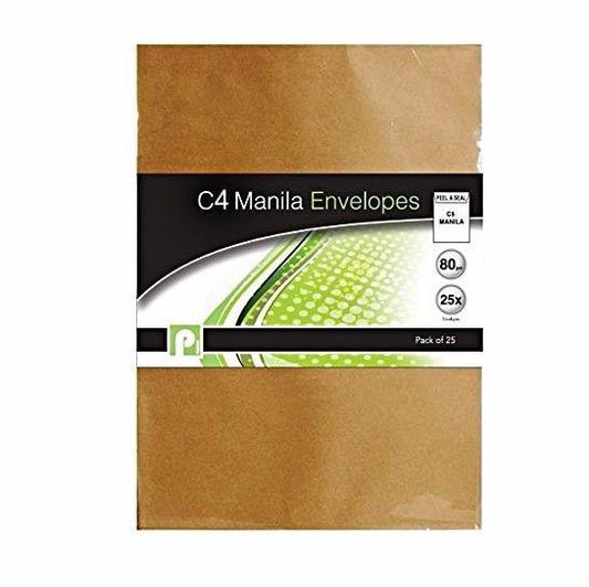 12  Pack Manila C4 Envelopes Office Supplies Home Use Envelopes P2208