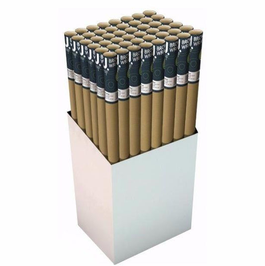 VINTAGE BROWN GIFT WRAP 4MX70CM   9312
