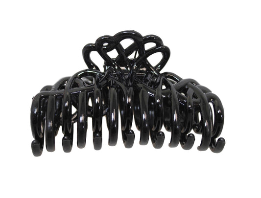Plastic Hair Claw Clip 9 cm Assorted Colours 5981