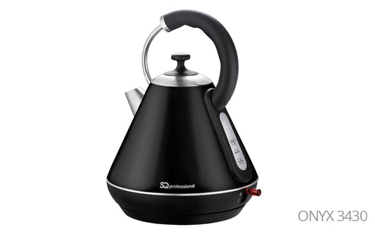 SQ Professional Gems Legacy Kettle 1.8 Litre 2200 Watt Onyx 3430