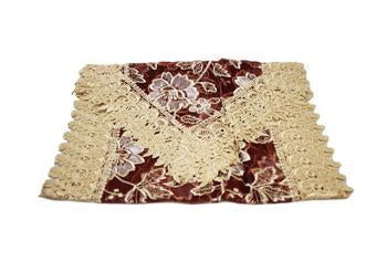 Decorative Polyester Traditional Moroccan Lace Floral Table Cloth Cover Runner 40 x 180 cm Assorted Colours and Designs 6041