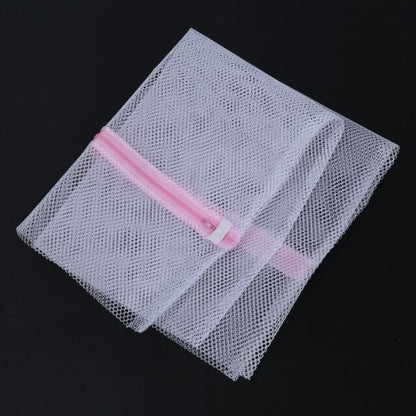 Zipped Wash Bags Laundry Mesh Net Home Protective Laundry Bag 50cm x 70cm 6088