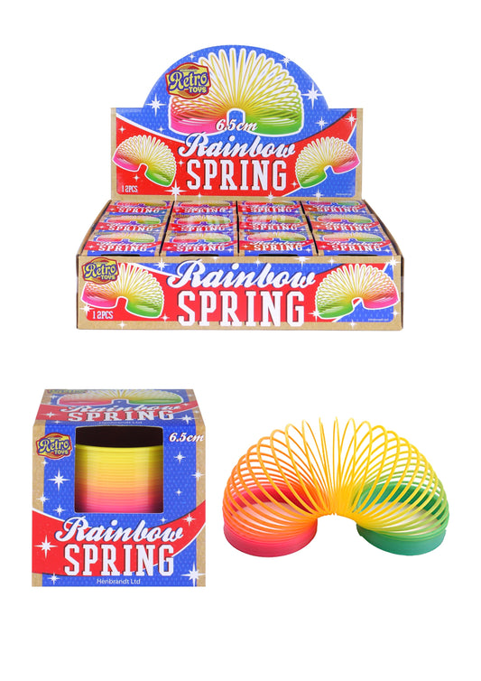 Children's Playing Rainbow Springing Bouncy Spring 6.5 cm N68002 A