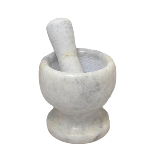 Pestle and Mortar Set Garlic Herb Spice Resin Mixing Grinding Crusher Bowl 6230