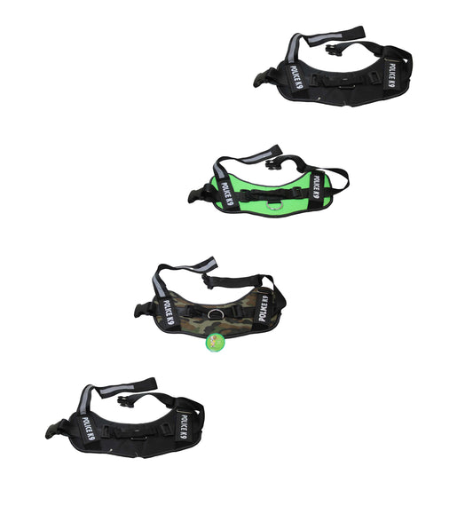 Police K9 Dog Harness Multi Colours Dog Harness Small Assorted Colours 6462S / K9S