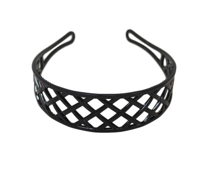 Ladies Girls Wide Hair Band Black/Brown Stylish Hair Pull Back 3cm Wide 6497