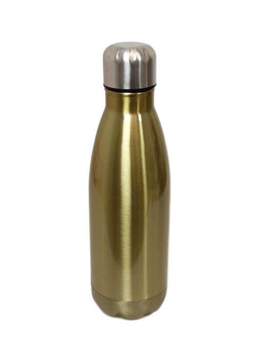 Steel Thermos Drinking Flask Bottle 350ml Assorted Colours 6525