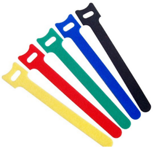 Velcro Cable Zip Tie Hook Pack of 6 1.2 x 150 mm 6904