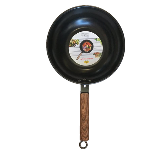 High Wall Non-Stick Flat Base Wok Frying Pan 26cm 7404