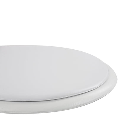 White Soft Seat Cushioned Toilet Seat Comfortable Seating Easy Install Home Diy 7800