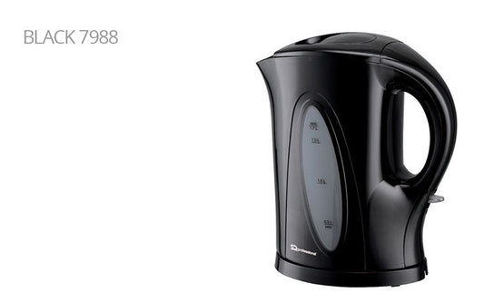 SQ Professional Aquen Fast Boil Cordless Kettle 1.7 Litre 2200W Black
