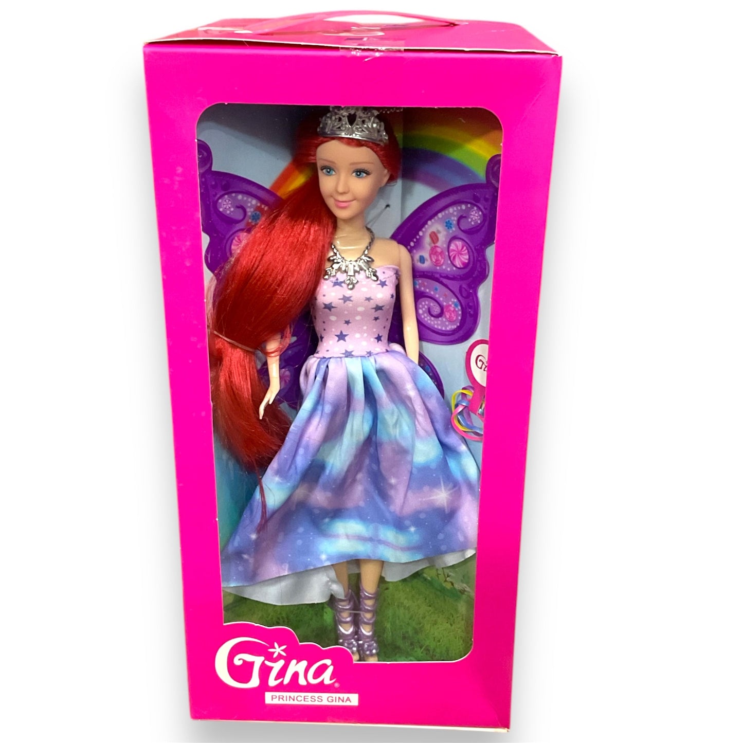 Barbie Style Gina Dolls 4 Pack Box Set with Accessories