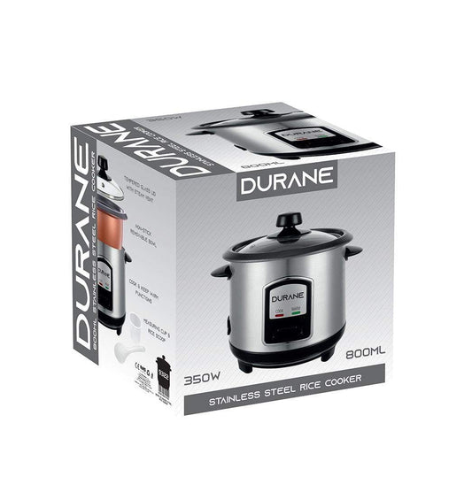 Durane Stainless Steel Rice Cooker 0.8L 350W 9322