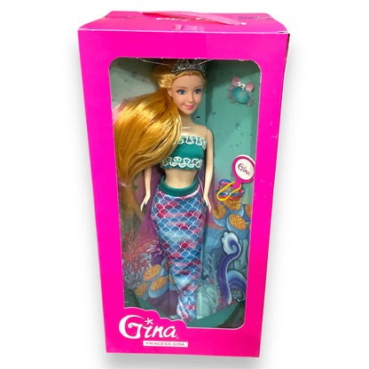 Barbie Style Gina Dolls 4 Pack Box Set with Accessories