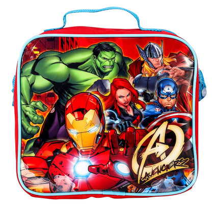 Avengers Style 3 Piece Lunch Bag, Box & Bottle Set
