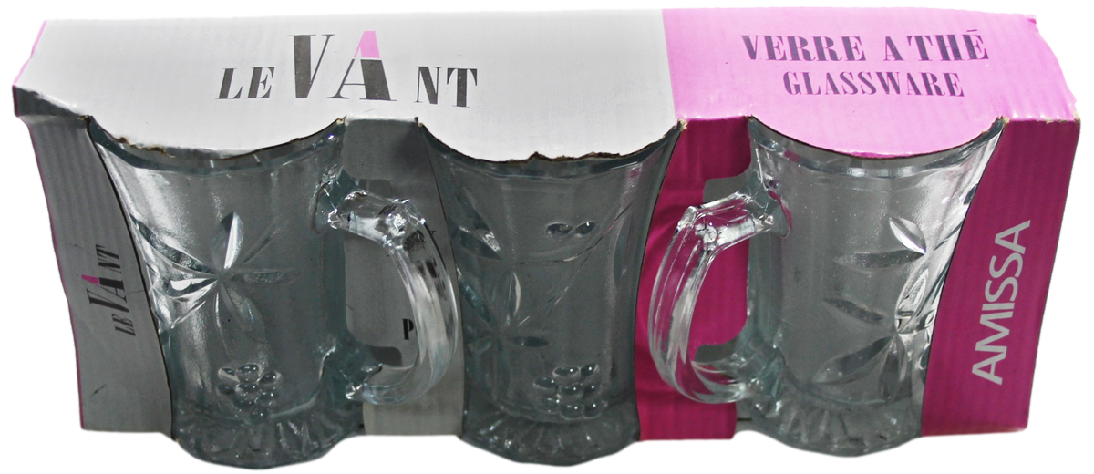 Amissa Mug 3Pc Set Floral Design Mugs 171ml T 7 H 10.50cm 1542