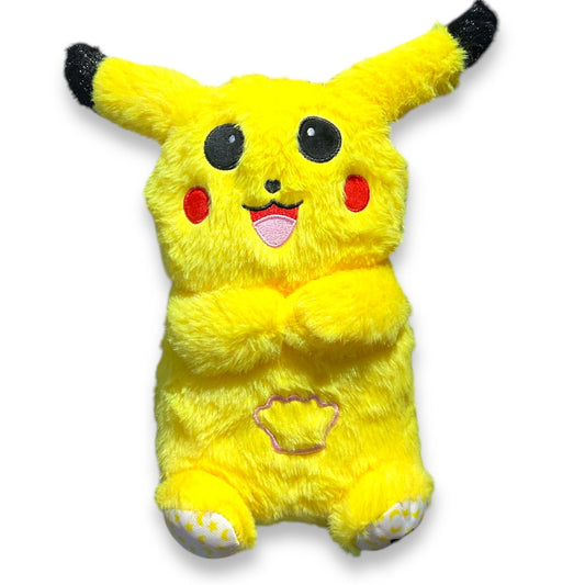 Pikachu Breathing Musical Light Up Soothing Doll Sleep Toys Anxiety Relief Soft Plush Toy Gift