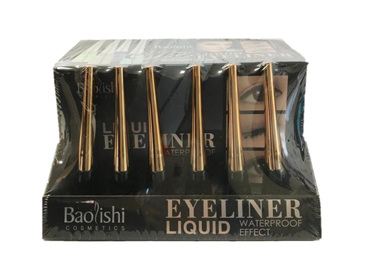 Baolishi Liquid Eyeliner Black 8ml Box of 24 B635-B
