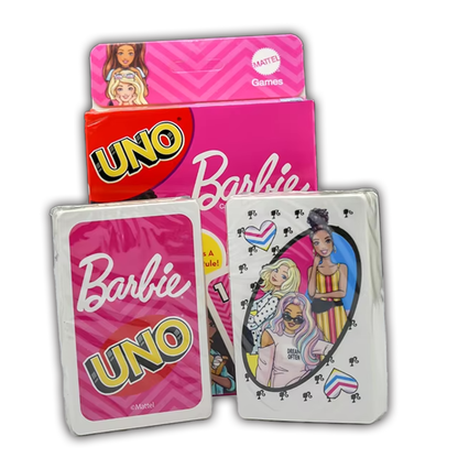 Barbie UNO Special Edition Card Game Playing Cards Set