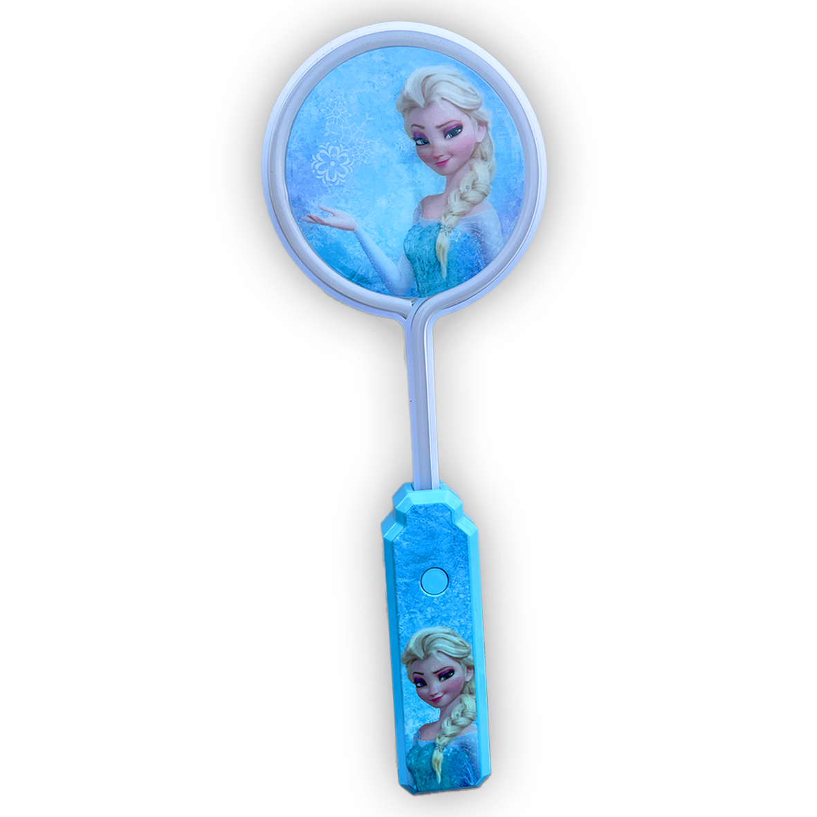 Queen Elsa Style Light Up Neon Character Paddle Wand