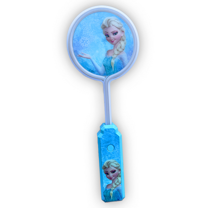 Queen Elsa Style Light Up Neon Character Paddle Wand