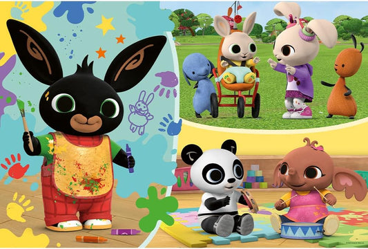 Bing Giant Double Sided Jigsaw 3 in 1 with Colour In Puzzle