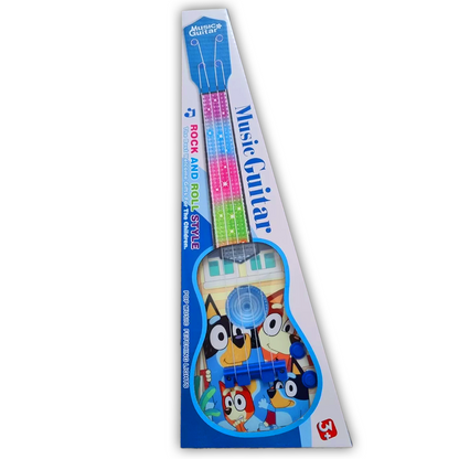 Bluey Electric Light Up & Sounds Toy Guitar