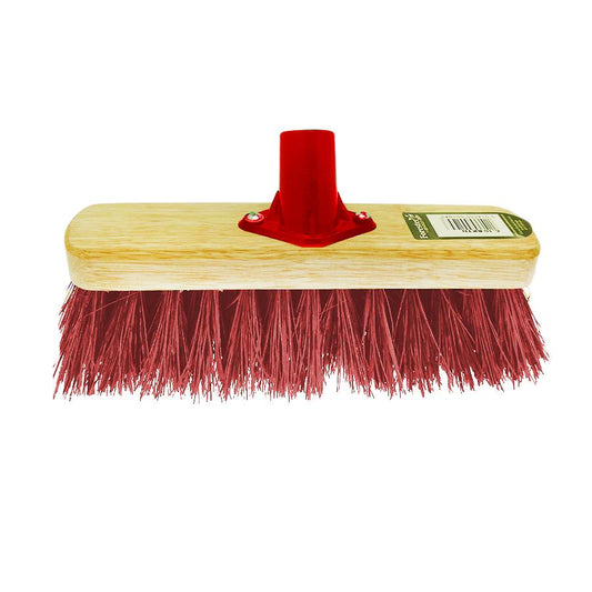 12'' Kingswood PVC Red Socket Bristle Brush Head 1056
