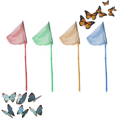 x 1 Childrens Kids Net Telescopic Sea Fishing Bug Butterfly Catcher Mesh 4 Colours 90cm 5080