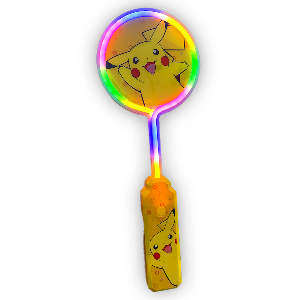 Pikachu Style Light Up Neon Character Paddle Wand