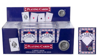 Plastic Coated Playing Cards H1.8 x D8.9 x W5.9 cm 0020805